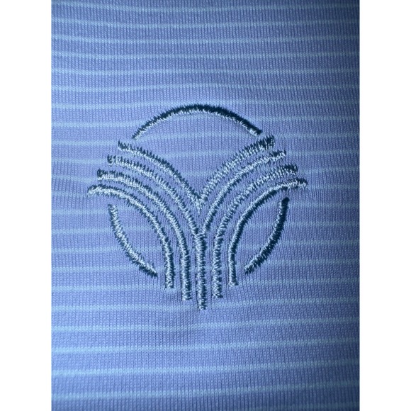 Peter Millar Crown Crafted Mens Polo Shirt VINTAGE CLUB  Stripe Size M Golf - Picture 4 of 7